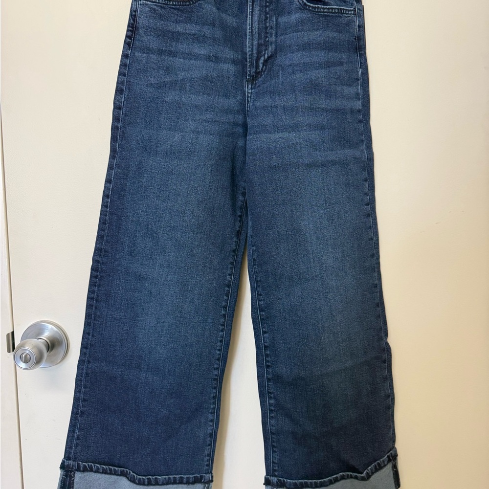 Joe's NWT Women's Jeans | Ankle Cuff Wide Leg | Size 28 | Trending | - Picture 8 of 10